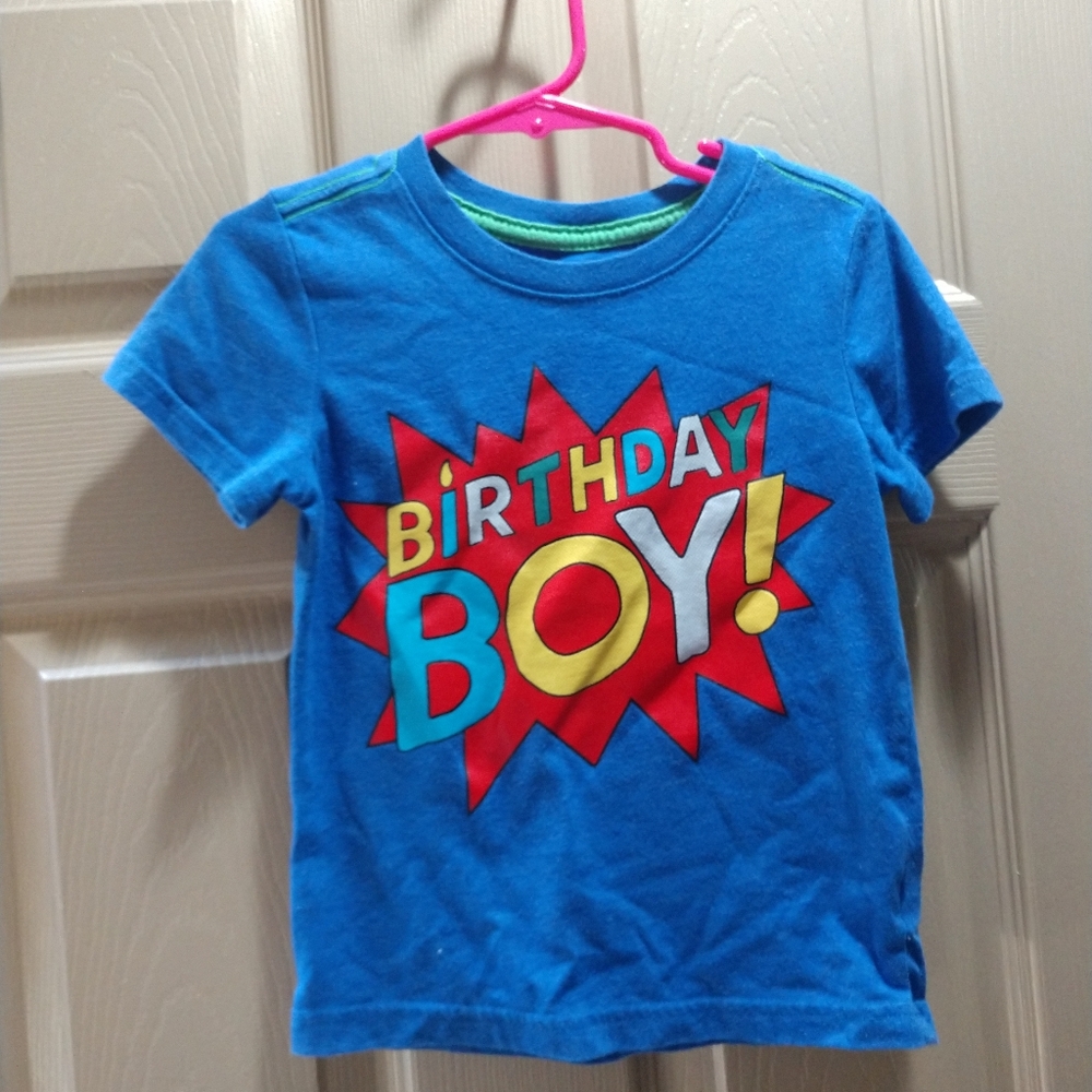 BIRTHDAY BOY! Cat & Jack t-shirt. 3t.